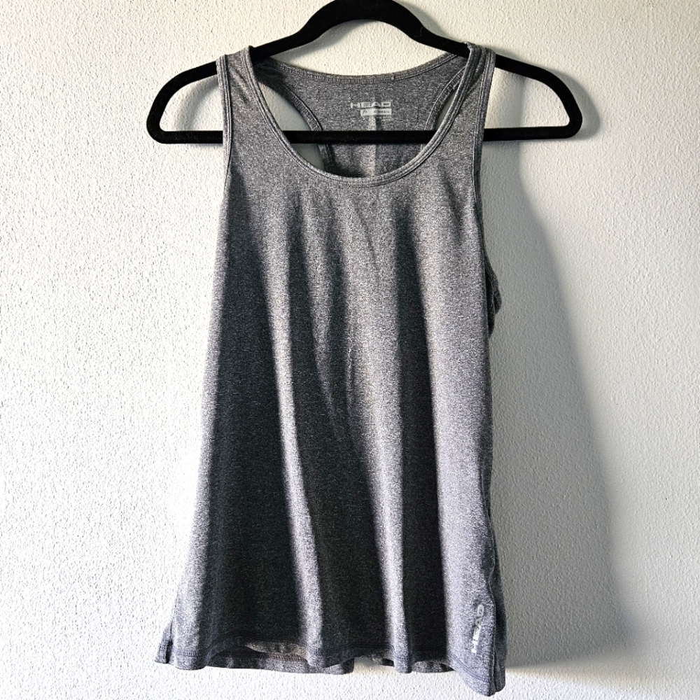$5 WHEN BUNDLED 🍇 HEAD Racerback Workout Active Tank Top Open Back Tie Back